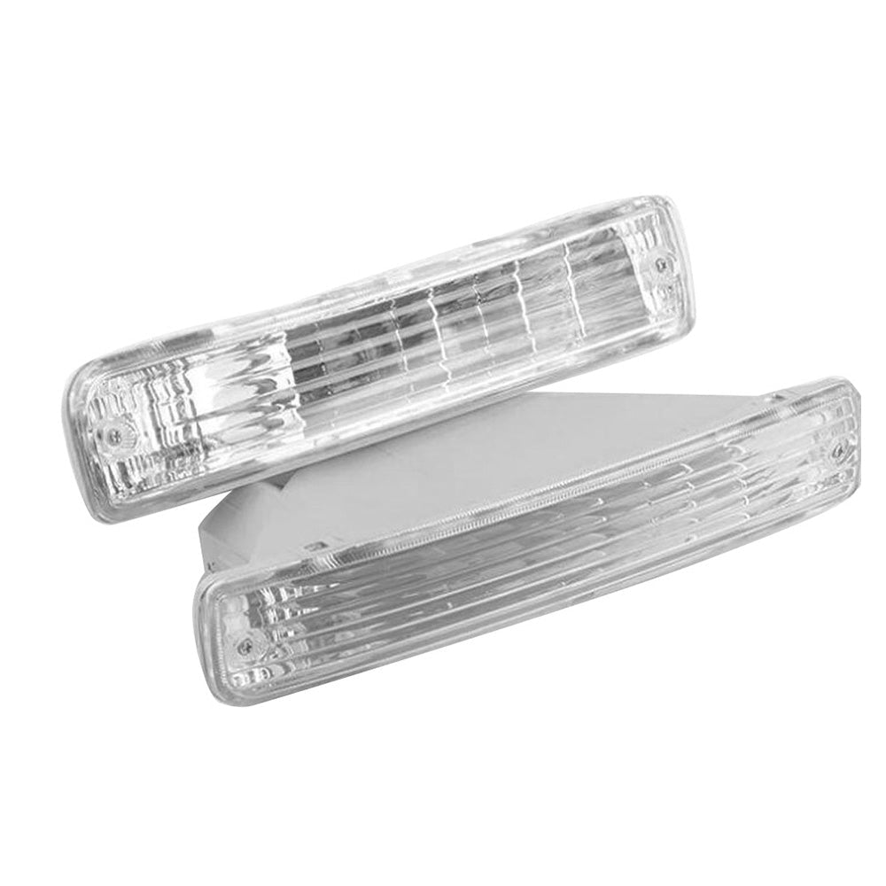 Front Turn Signal Indicators Bumper Light Suitable For Toyota Land Cruiser HZJ80 - Frazy's Auto Parts