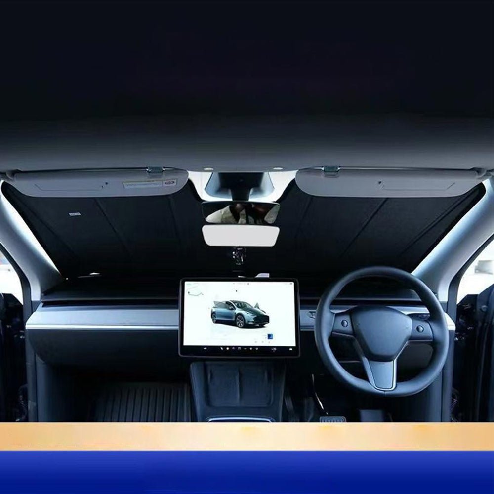Front Windscreen Sun Shade Suitable For Toyota HiAce Commuter 6th Gen 2019 on - Frazy's Auto Parts