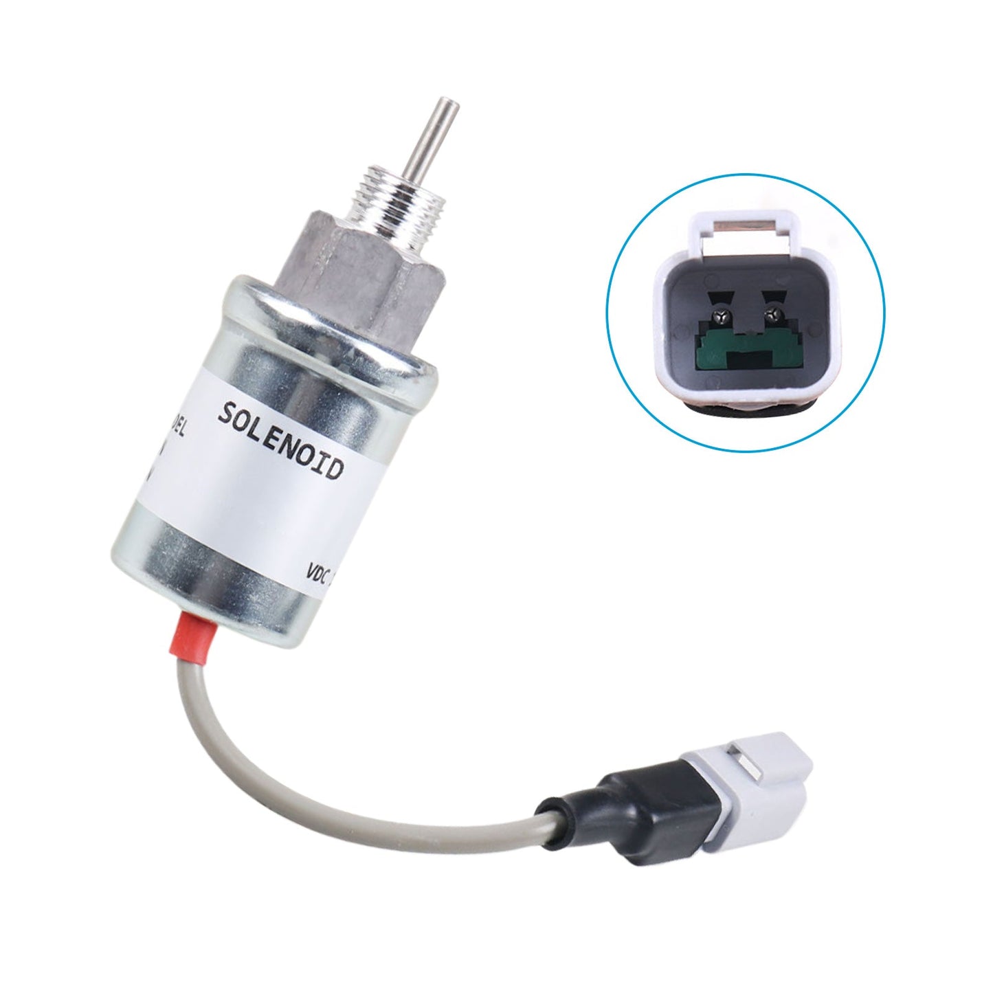 Fuel Cut - Off Solenoid 12V Suitable For Engine 3024 / 3024C / 3011C / 3013 / 3013C - Frazy's Auto Parts