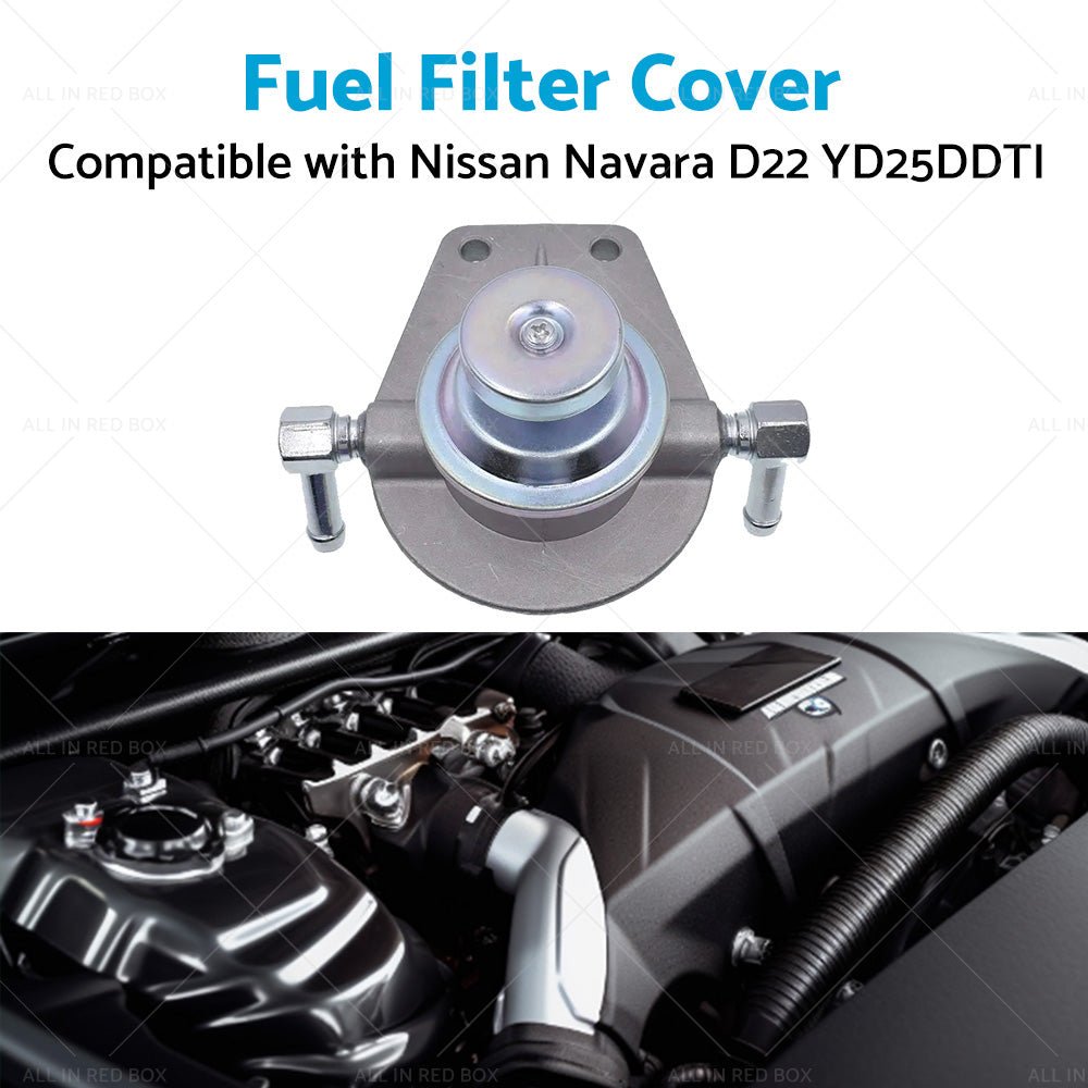 Fuel Filter Housing Primer Pump Cap Suitable For Nissan Navara D22 YD25DDTI MT - Frazy's Auto Parts