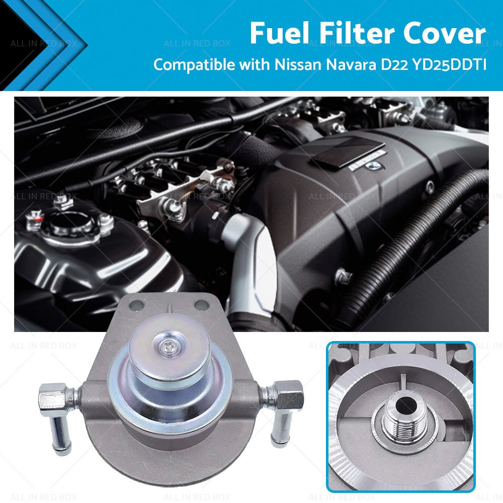Fuel Filter Housing Primer Pump Cap Suitable For Nissan Navara D22 YD25DDTI MT - Frazy's Auto Parts