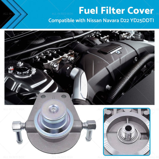 Fuel Filter Housing Primer Pump Cap Suitable For Nissan Navara D22 YD25DDTI MT - Frazy's Auto Parts