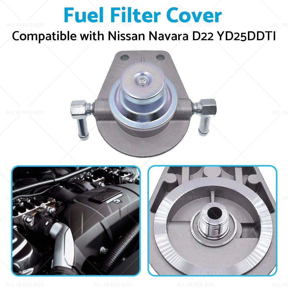 Fuel Filter Housing Primer Pump Cap Suitable For Nissan Navara D22 YD25DDTI MT - Frazy's Auto Parts
