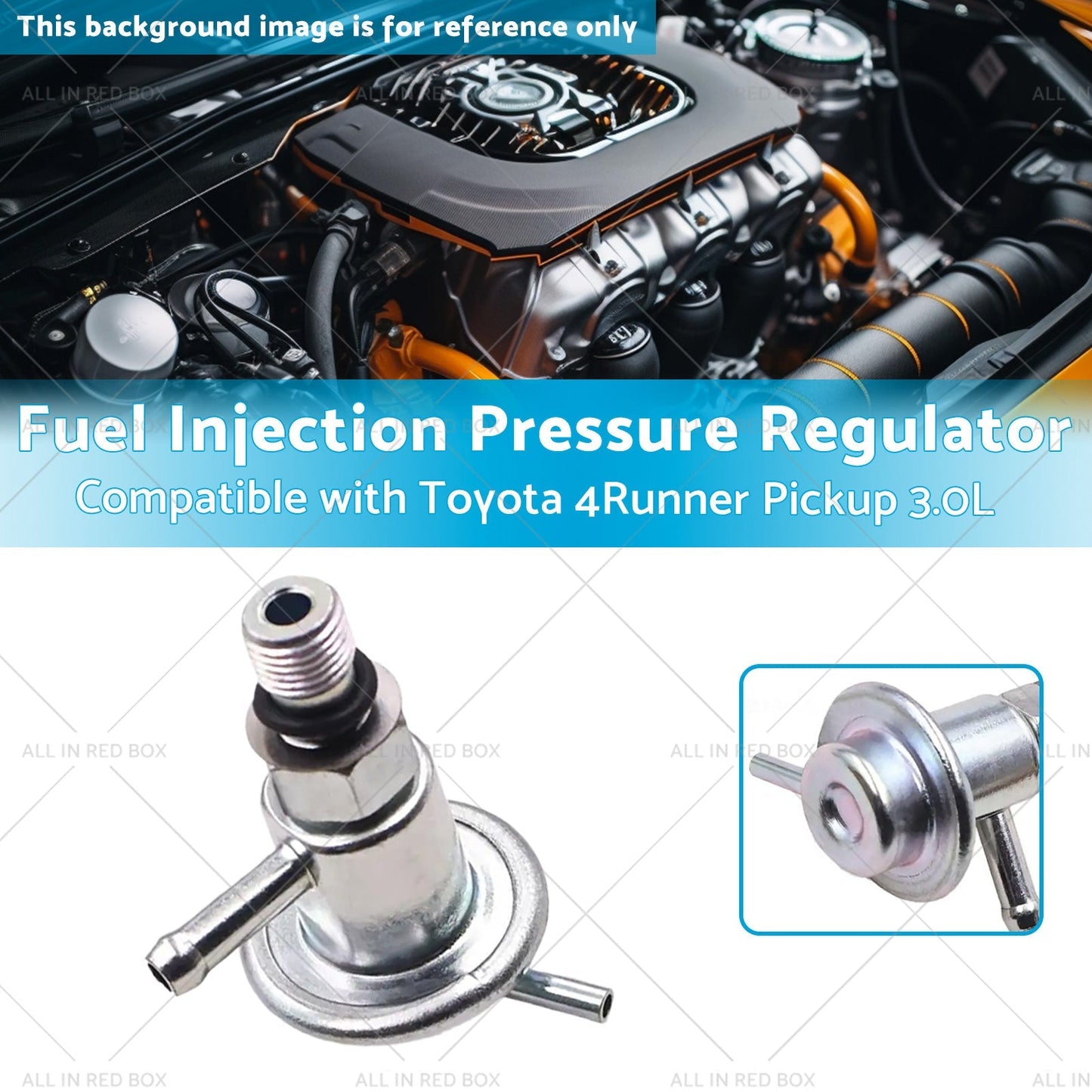 Fuel Injection Pressure Regulator Suitable for Toyota 4Runner Pickup 3. 0L 88 - 95 - Frazy's Auto Parts