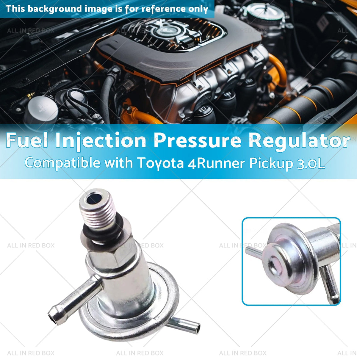 Fuel Injection Pressure Regulator Suitable for Toyota 4Runner Pickup 3. 0L 88 - 95 - Frazy's Auto Parts