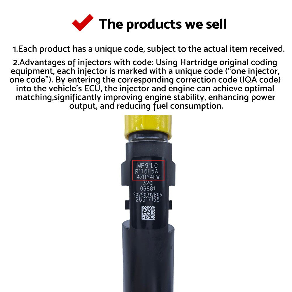 Fuel Injector Suitable For JCB T4 Excavator 444 Engine 320 - 06881 28317158 - Frazy's Auto Parts
