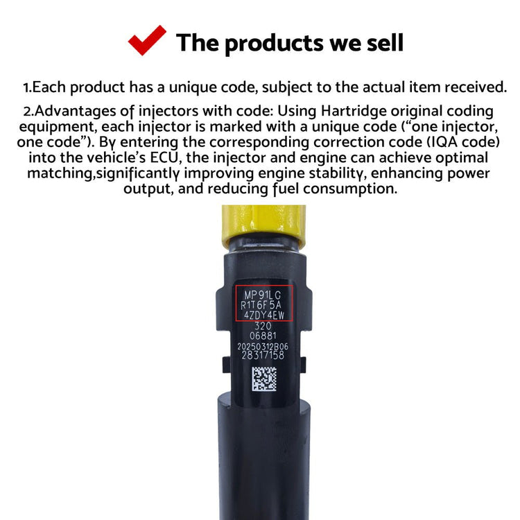 Fuel Injector Suitable For JCB T4 Excavator 444 Engine 320 - 06881 28317158 - Frazy's Auto Parts