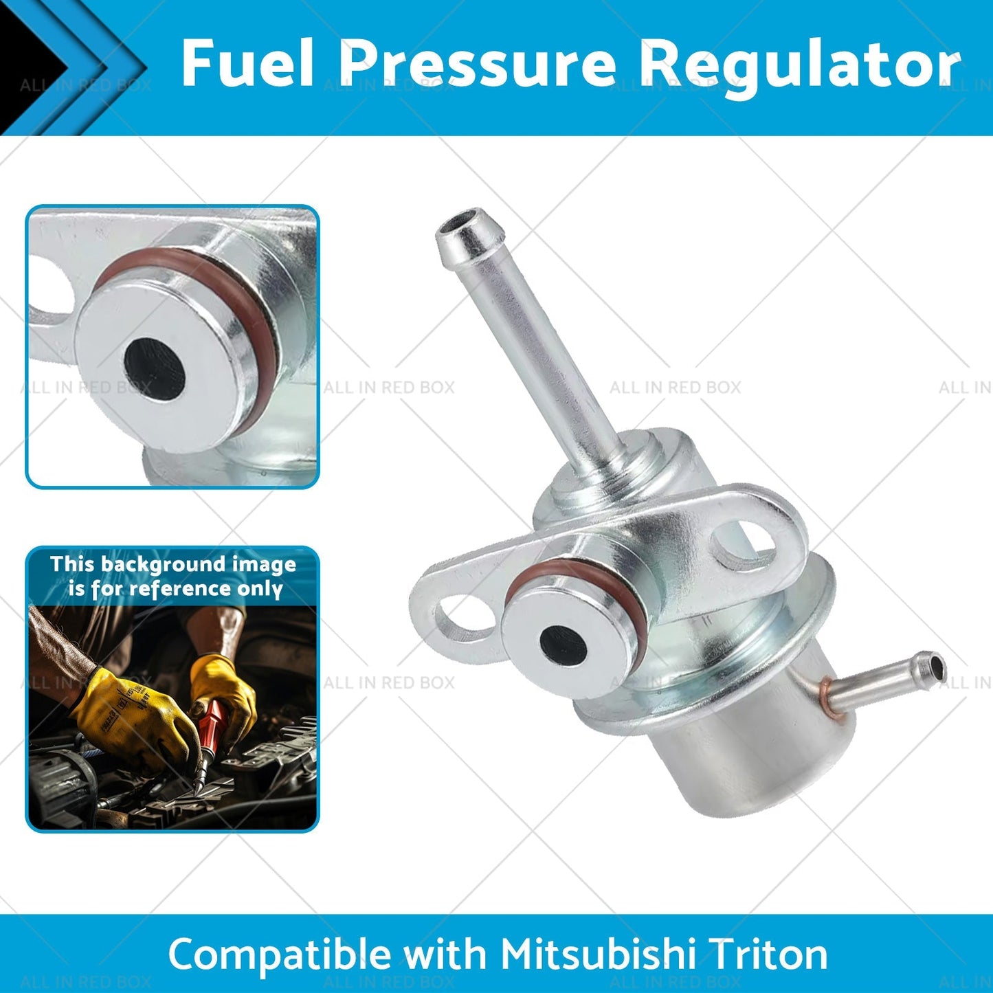 Fuel Pressure Regulator Suitable for Mitsubishi Triton 2. 4ltr 4G64 MK 1996 - 2006 - Frazy's Auto Parts