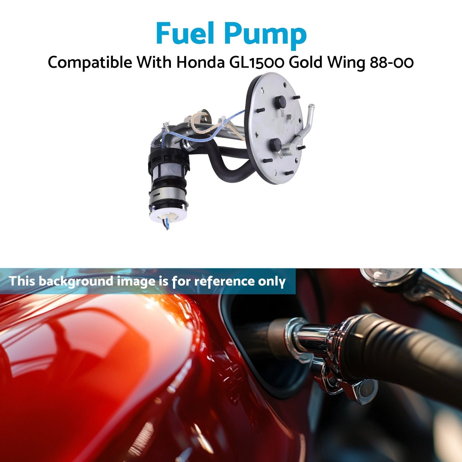 Fuel Pump 12V Electric Suitable For Honda GL1500 GL1500A GL1500SE 1988 - 2000 - Frazy's Auto Parts