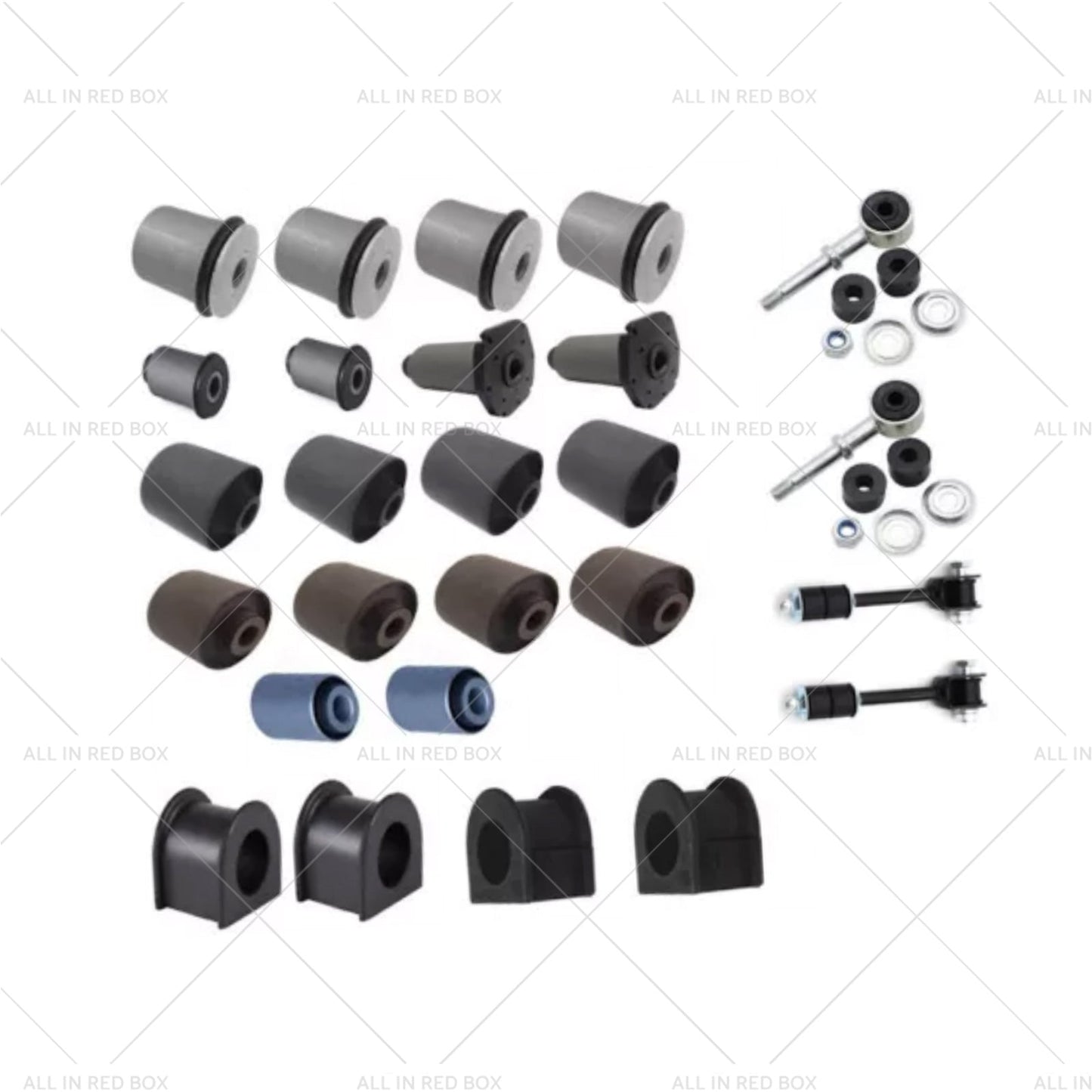 Full Suspension Bush Kit with Sway Bar D Suitable for Toyota Landcruiser 100 - Frazy's Auto Parts