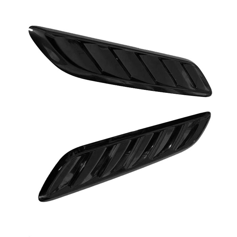 Gloss Black Bonnet Vents Suitable For Holden Commodore VF S SS SSV SV6 Redline - Frazy's Auto Parts