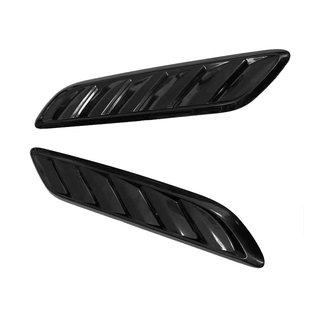 Gloss Black Bonnet Vents Suitable For Holden Commodore VF S SS SSV SV6 Redline - Frazy's Auto Parts