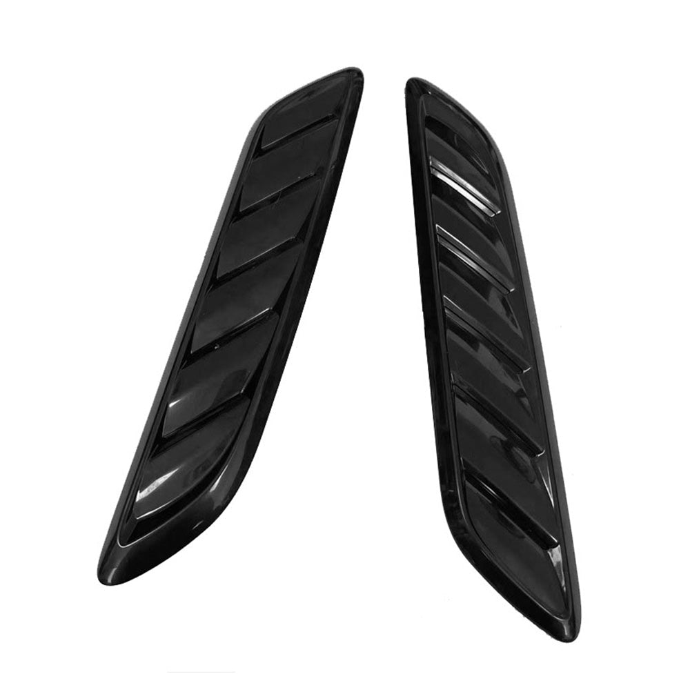 Gloss Black Bonnet Vents Suitable For Holden Commodore VF S SS SSV SV6 Redline - Frazy's Auto Parts