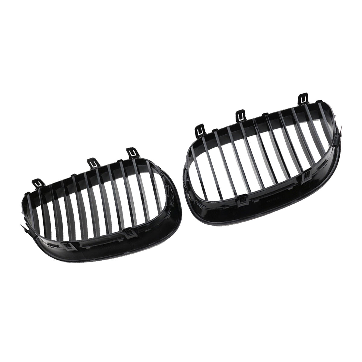 Gloss Black Front Grille Grill Suitable For BMW E60 E61 5 Series 2003 - 2010 - Frazy's Auto Parts