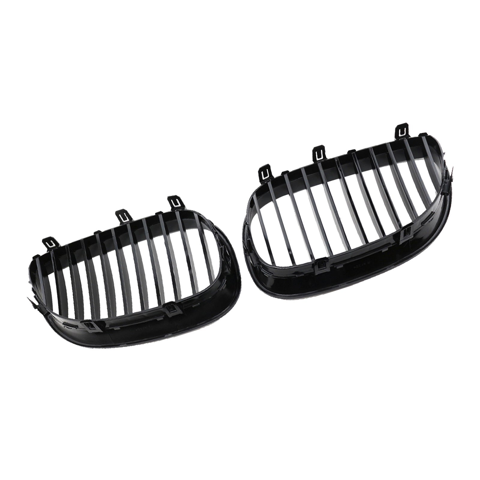 Gloss Black Front Grille Grill Suitable For BMW E60 E61 5 Series 2003 - 2010 - Frazy's Auto Parts