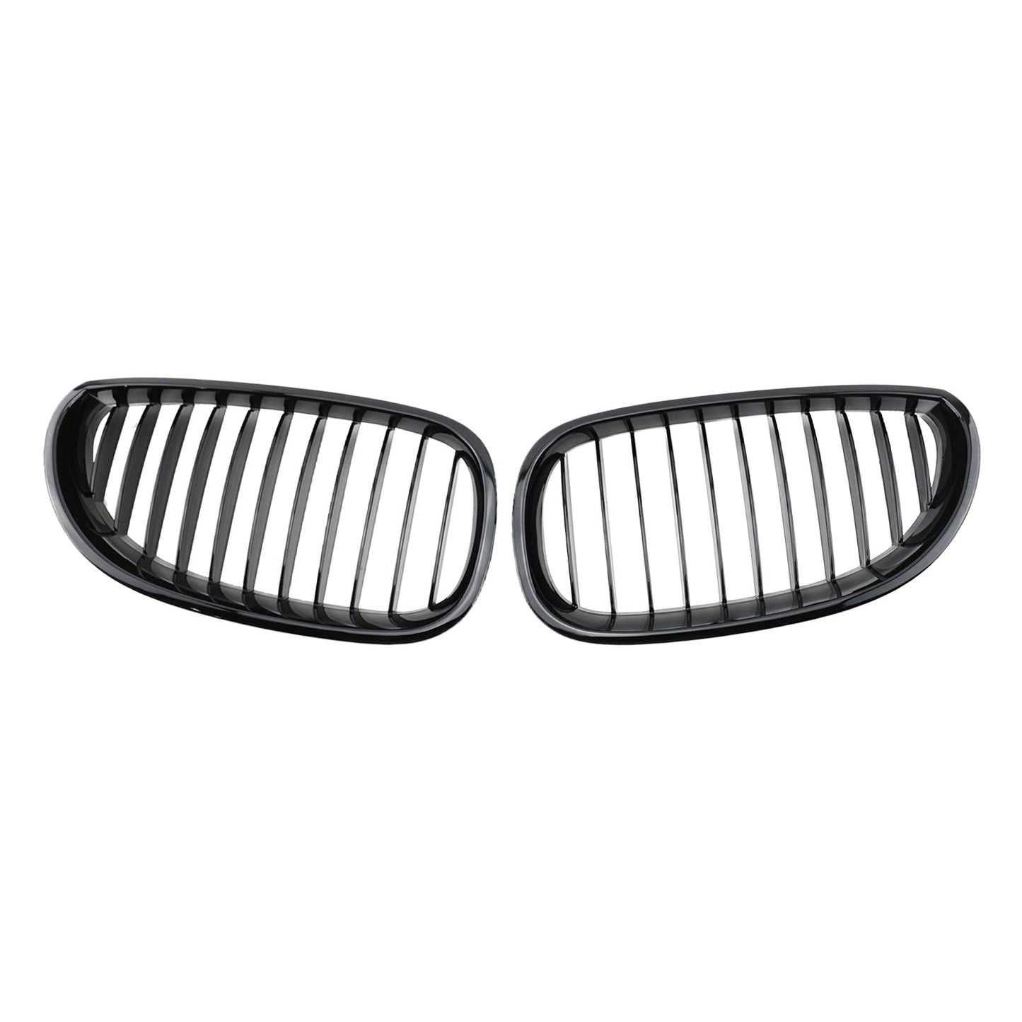 Gloss Black Front Grille Grill Suitable For BMW E60 E61 5 Series 2003 - 2010 - Frazy's Auto Parts