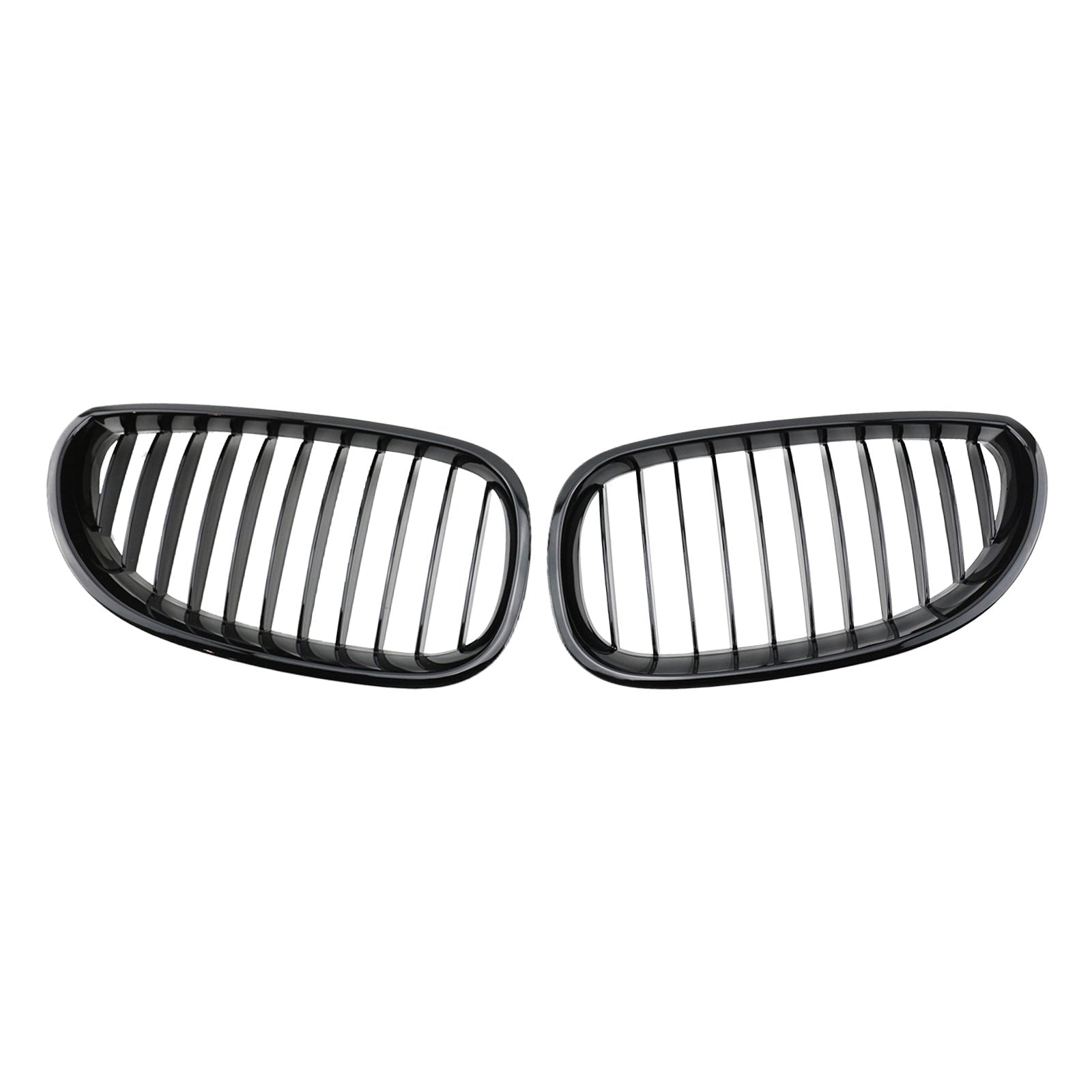 Gloss Black Front Grille Grill Suitable For BMW E60 E61 5 Series 2003 - 2010 - Frazy's Auto Parts
