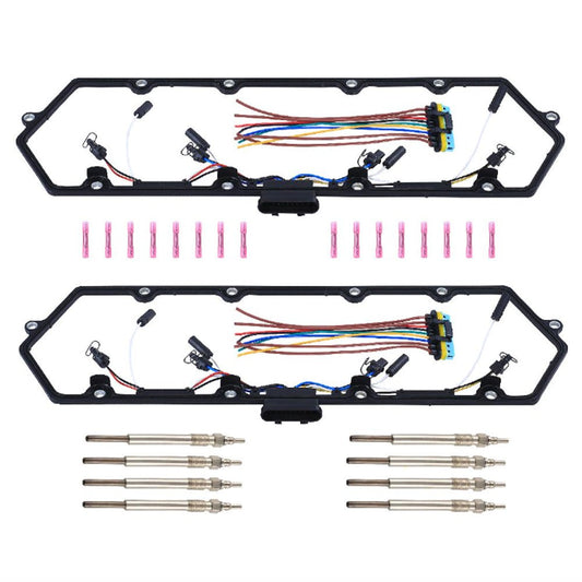 Glow Plug Kit Suitable For Ford 7.3L Diesel F250 F350 E250 E350 Excursion 98–03 - Frazy's Auto Parts