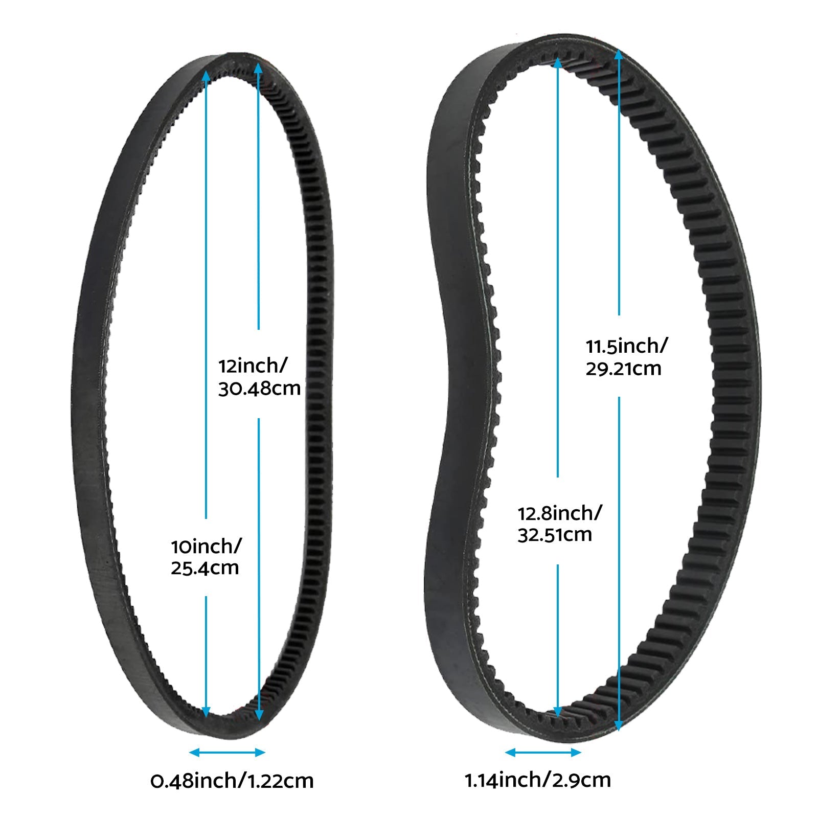 Golf Cart Drive Starter Belt Suitable For Yamaha G2 G5 G8 G9 G14 1985 - 2006 J55 - G6241 - 00 - Frazy's Auto Parts