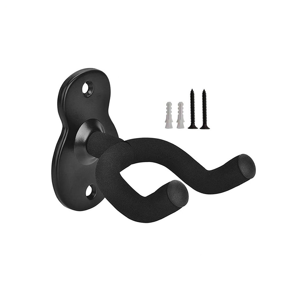 Guitar Hanger Display Wall Mount Holder Hook Rack Bracket Padded Instrument - Frazy's Auto Parts