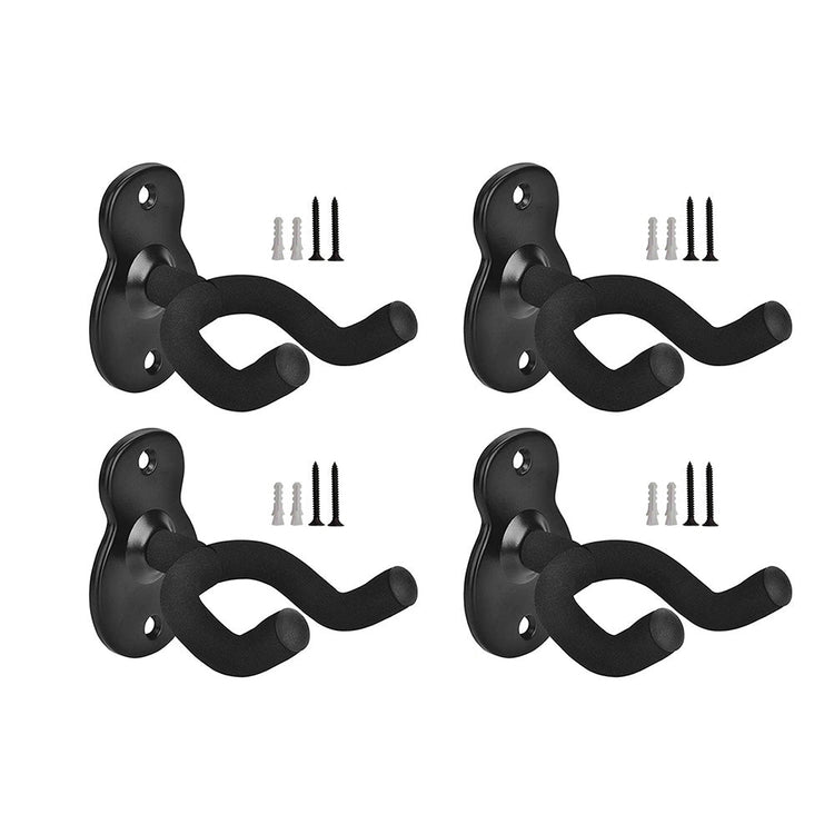 Guitar Hanger Display Wall Mount Holder Hook Rack Bracket Padded Instrument - Frazy's Auto Parts