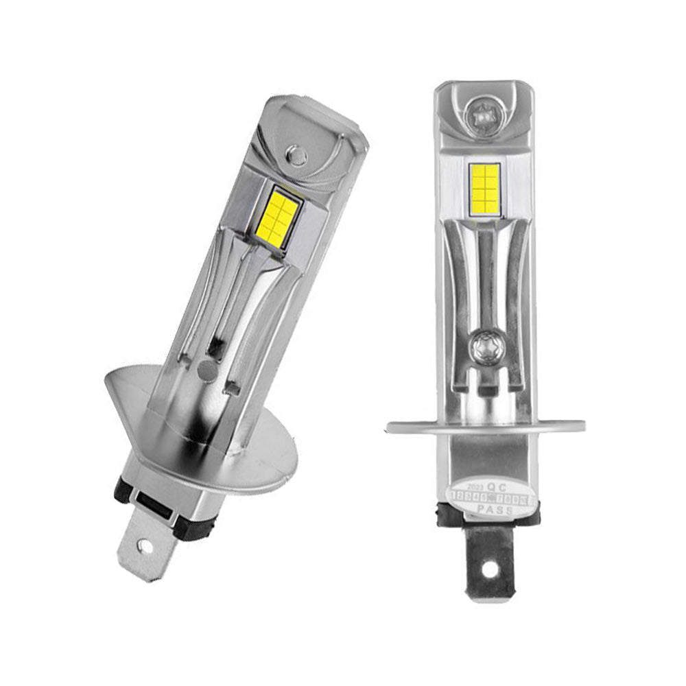 H1 LED Headlight Kit 6000K White 220W 30000LM High Low Beam Globes Suitable For Universal 12V Vehicles - Frazy's Auto Parts