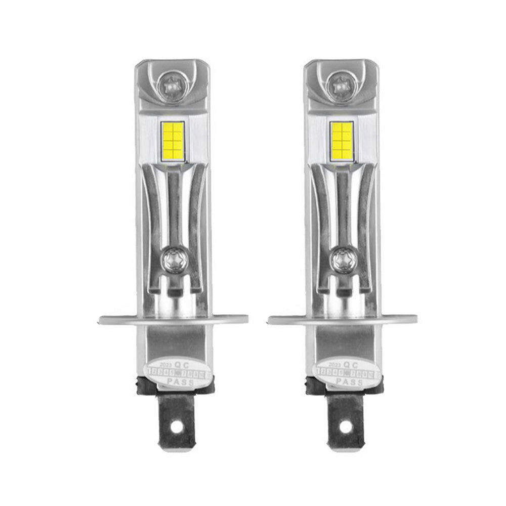 H1 LED Headlight Kit 6000K White 220W 30000LM High Low Beam Globes Suitable For Universal 12V Vehicles - Frazy's Auto Parts