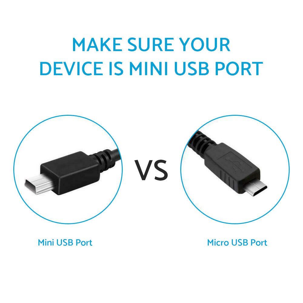 Hard Wire Kit Mini USB 5V/3.0A Suitable For Smart Dash Cams Uniden IGO CAM 85R - Frazy's Auto Parts