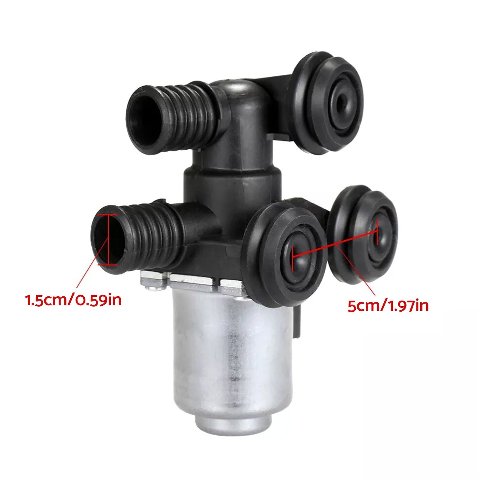Heater Control Valve Suitable For BMW E39 E46 E83 323i 328i 330i 520i 528i 530i Electric - Frazy's Auto Parts