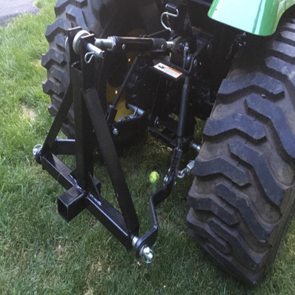 Heavy Duty 3point 2 Receiver Trailer Hitch Cat. 1 Tractor Tow Hook Drawbar - Frazy's Auto Parts