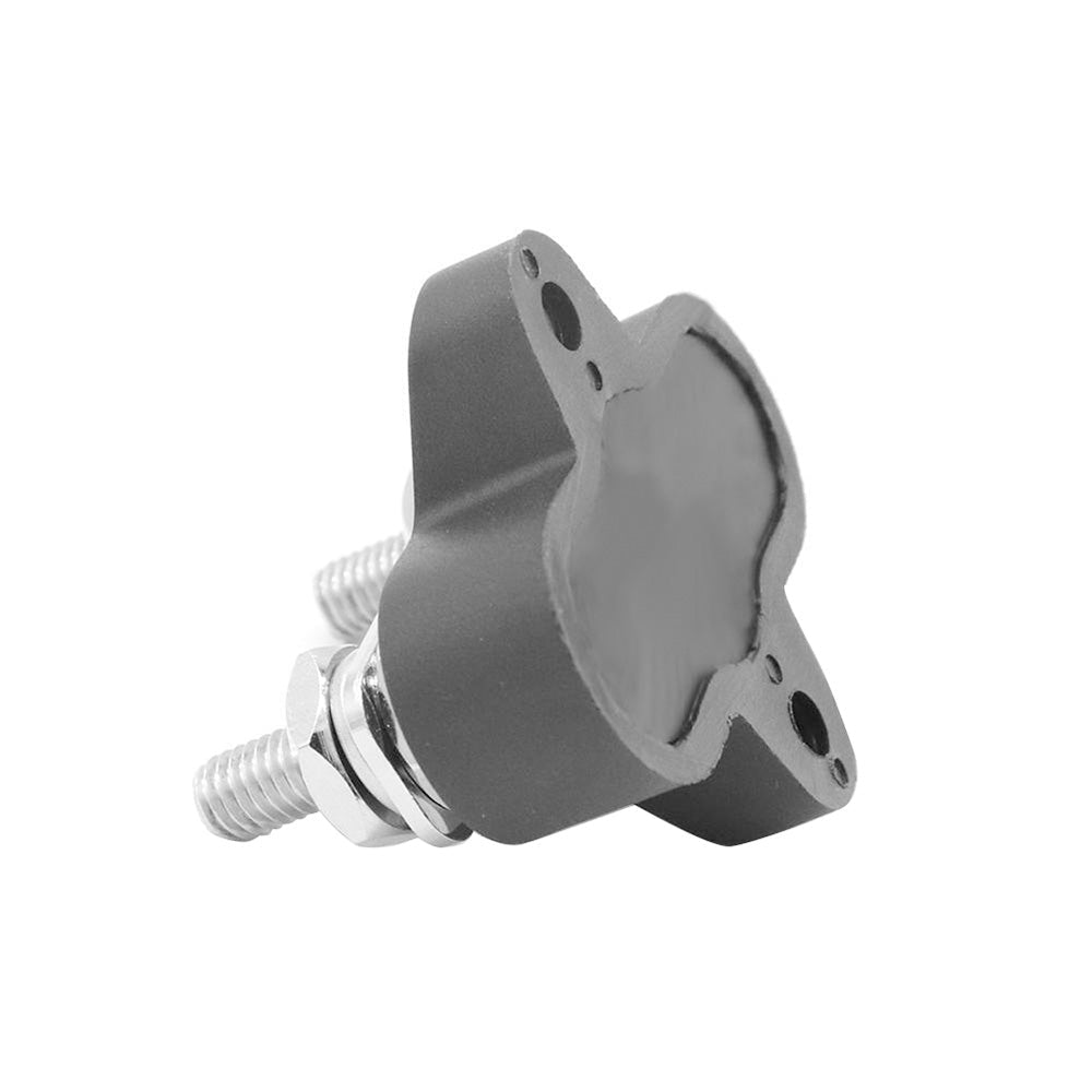 Heavy Duty Dual M6 Bus Bar Terminal Block Power Distribution Stud Black Suitable For Automotive Applications - Frazy's Auto Parts