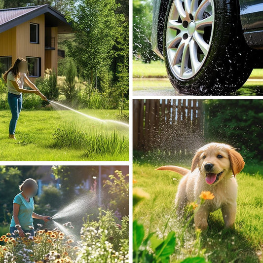 High Pressure Hose Nozzle Lengthen Adjustable for Watering Garden Washing Car - Frazy's Auto Parts