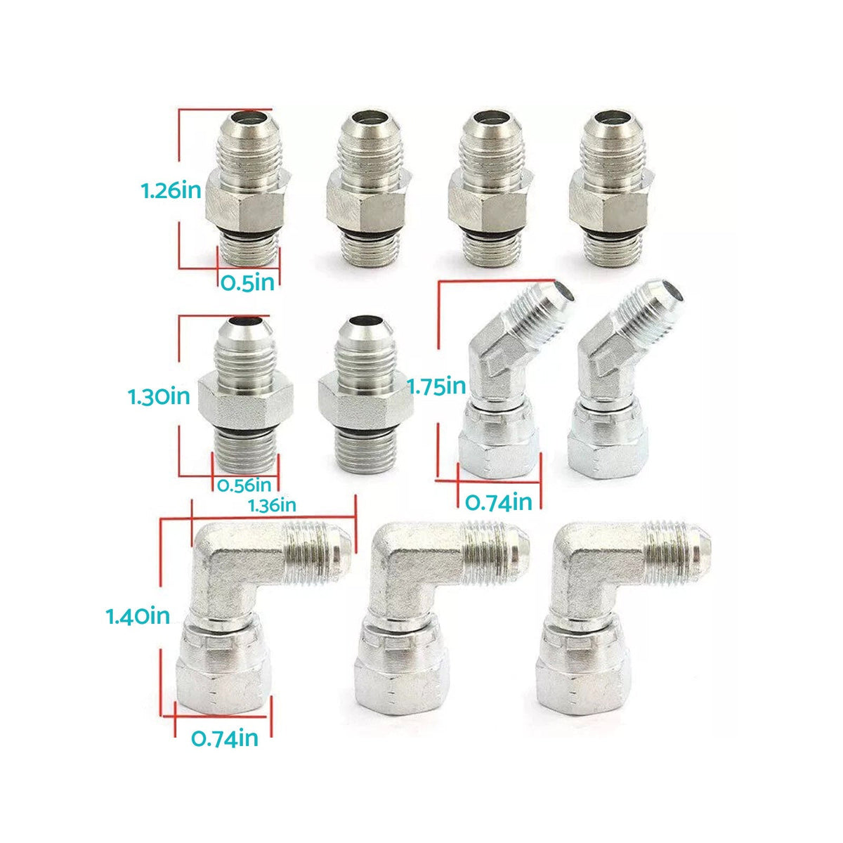 High Pressure Oil Pump HPOP Hoses Lines Set Suitable For E - 350 Club Wagon - Frazy's Auto Parts