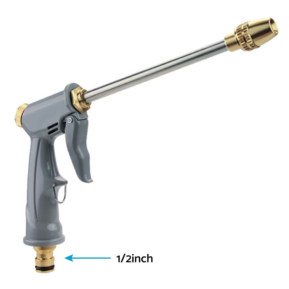 High Pressure Water Hose Nozzle Long Spray Attachment Suitable For Garden Hose & Car Wash - Frazy's Auto Parts