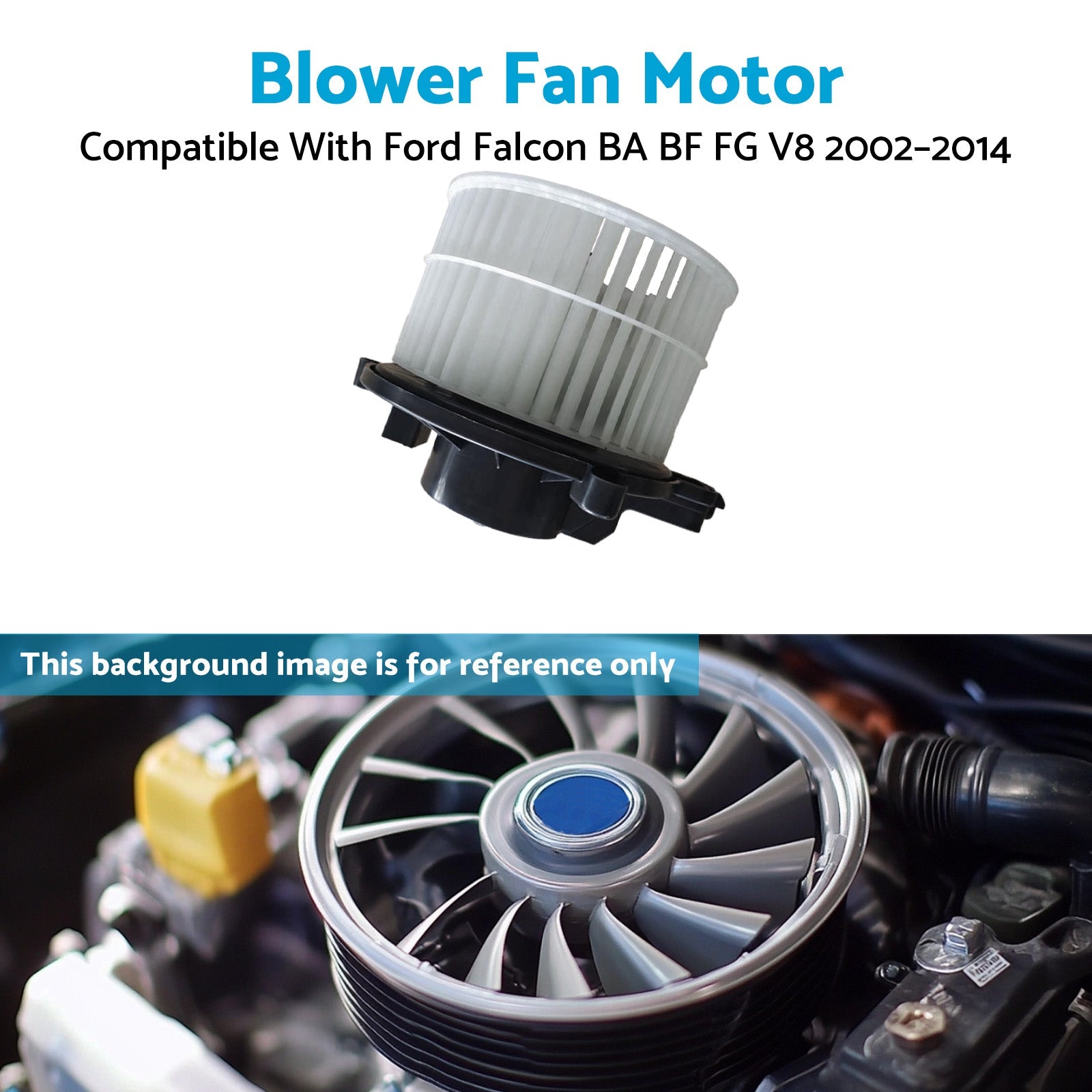HVAC Blower Fan Motor Dashboard Suitable For Ford Falcon BA BF FG 6Cyl V8 02 - 14 - Frazy's Auto Parts