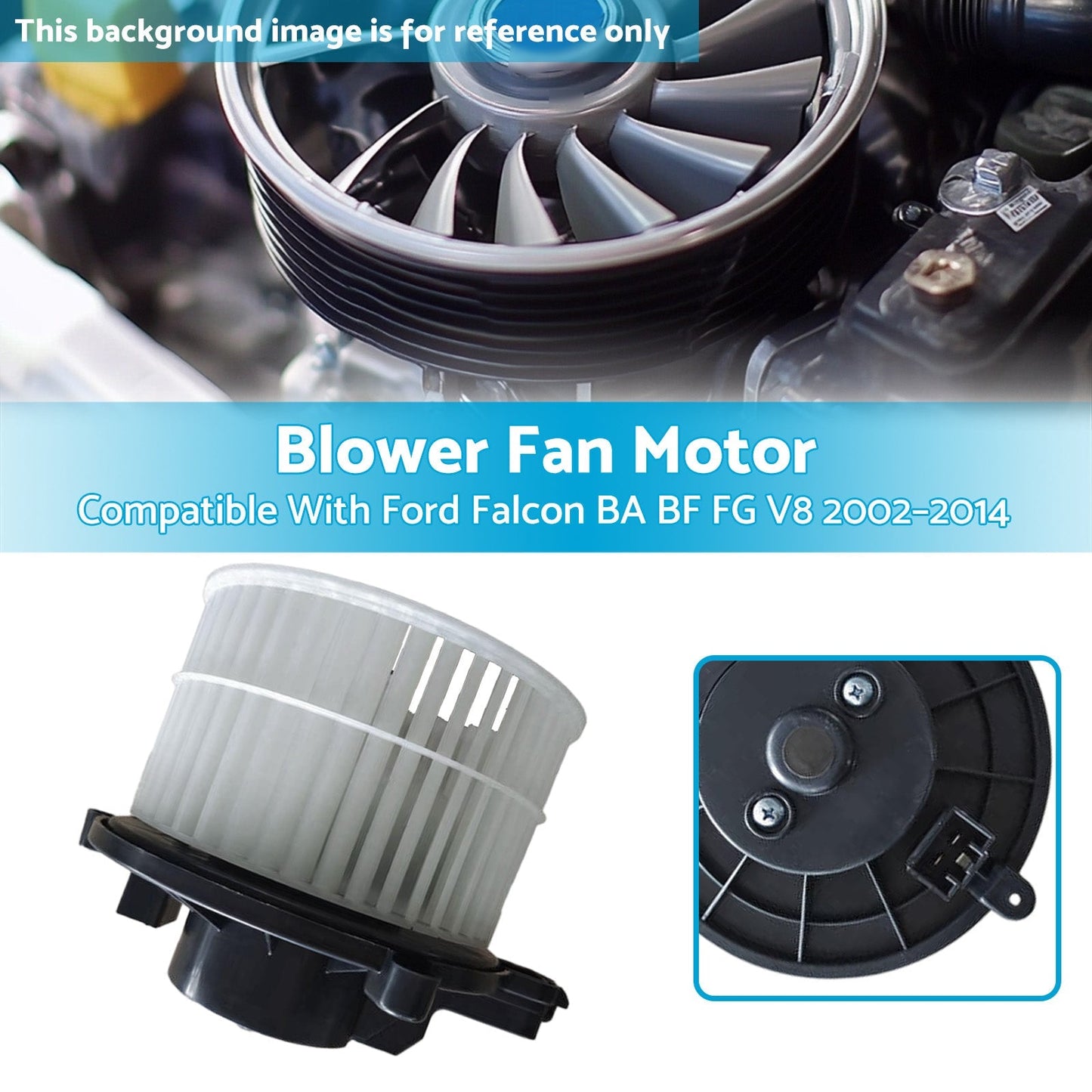 HVAC Blower Fan Motor Dashboard Suitable For Ford Falcon BA BF FG 6Cyl V8 02 - 14 - Frazy's Auto Parts