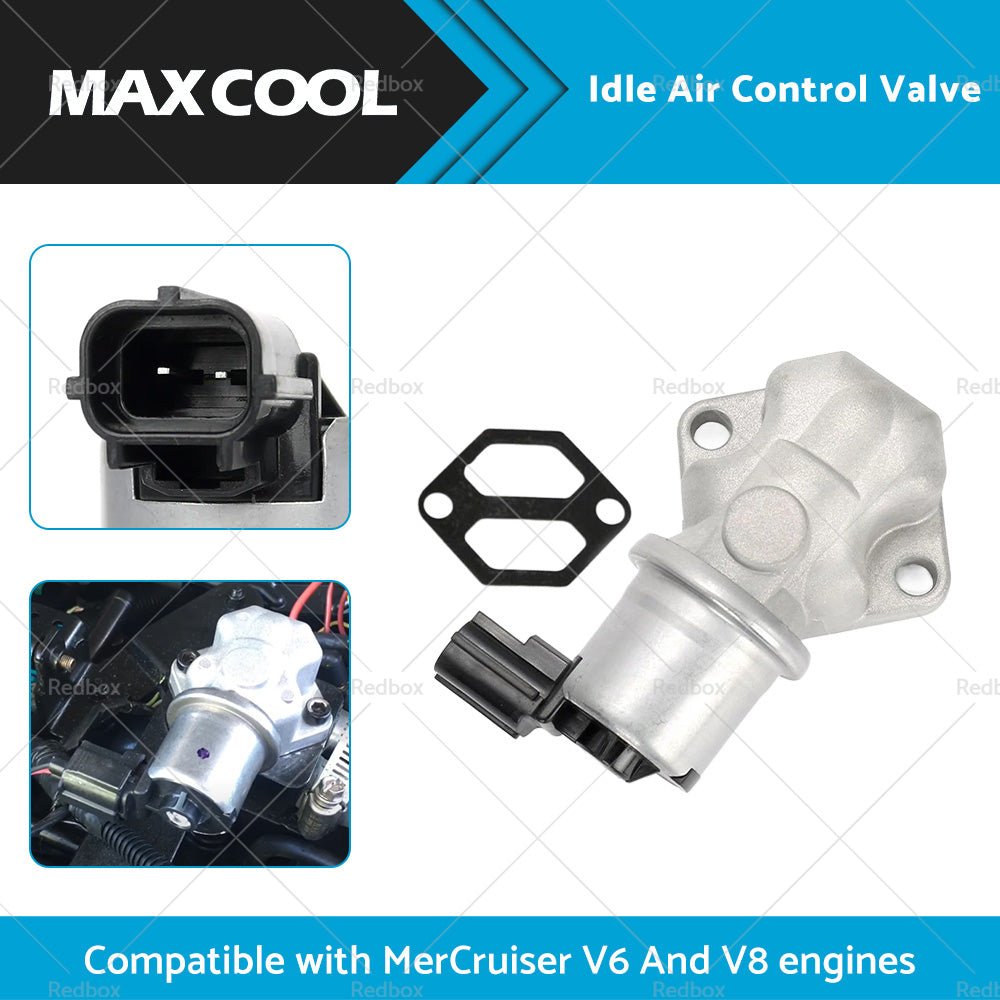Idle Air Control Valve IAC Aluminum Alloy 862998 Suitable For Mercruiser V6 V8 - Frazy's Auto Parts