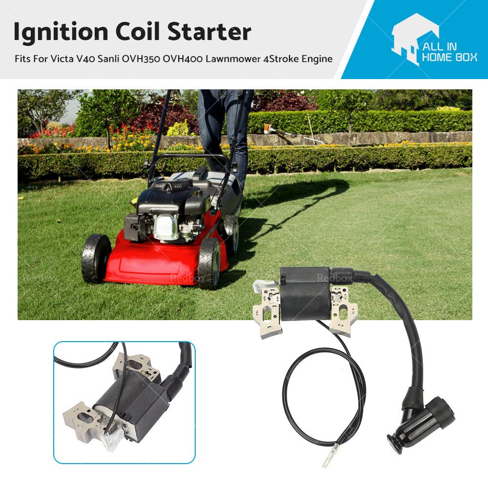 Ignition Coil Starter For Victa V40 Sanli OVH350 OVH400 Lawnmower 4Stroke Engine - Frazy's Auto Parts