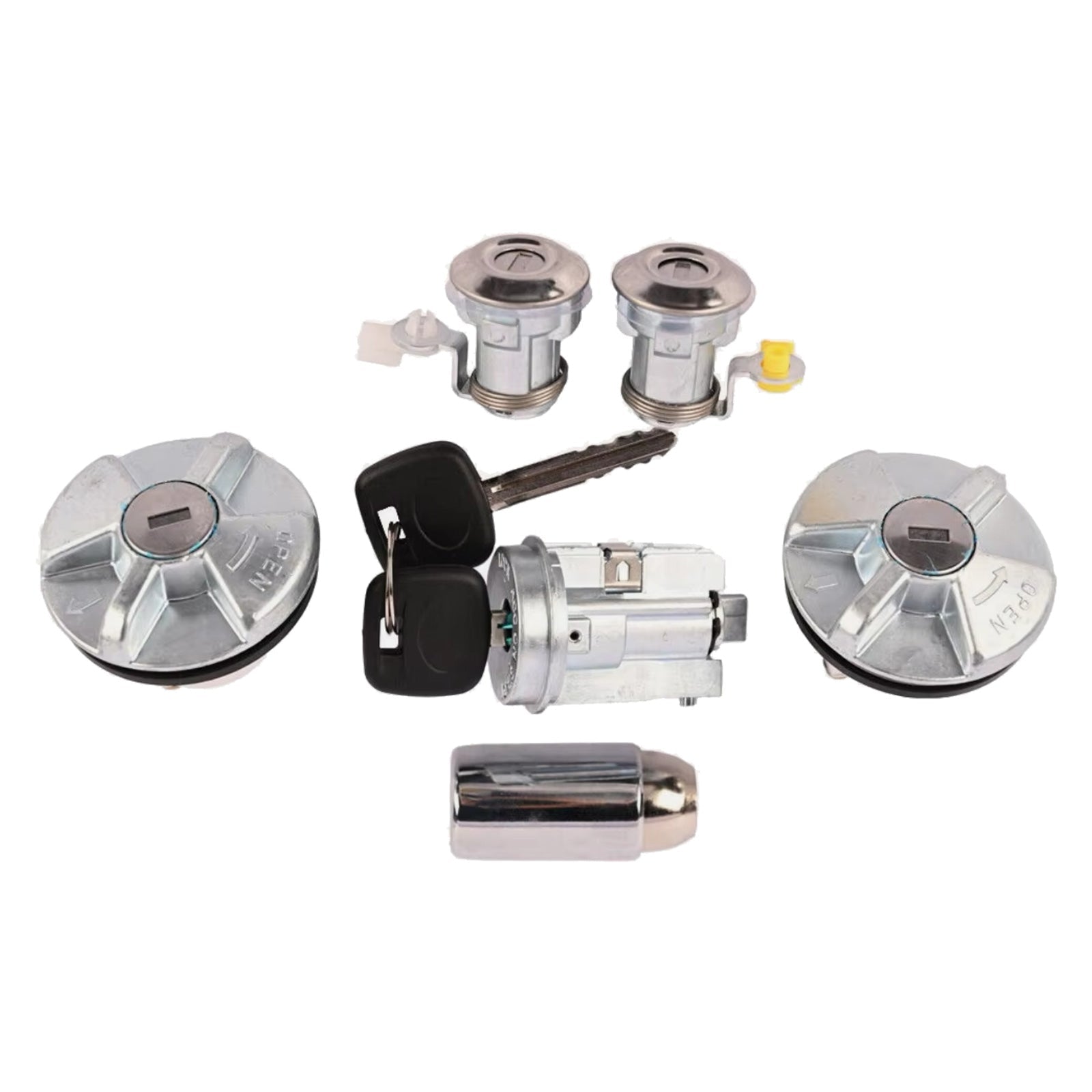 Ignition, Door & Wheel Lock Cylinder Set Suitable For Toyota Land Cruiser GRJ79 6900560C10 - Frazy's Auto Parts