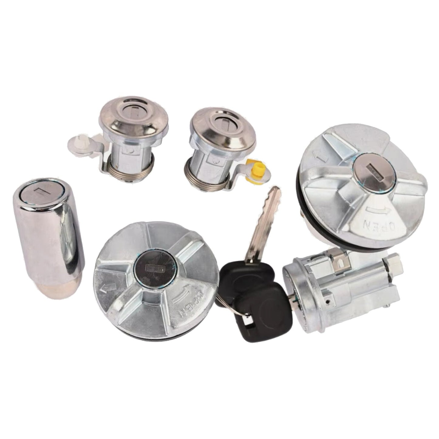 Ignition, Door & Wheel Lock Cylinder Set Suitable For Toyota Land Cruiser GRJ79 6900560C10 - Frazy's Auto Parts
