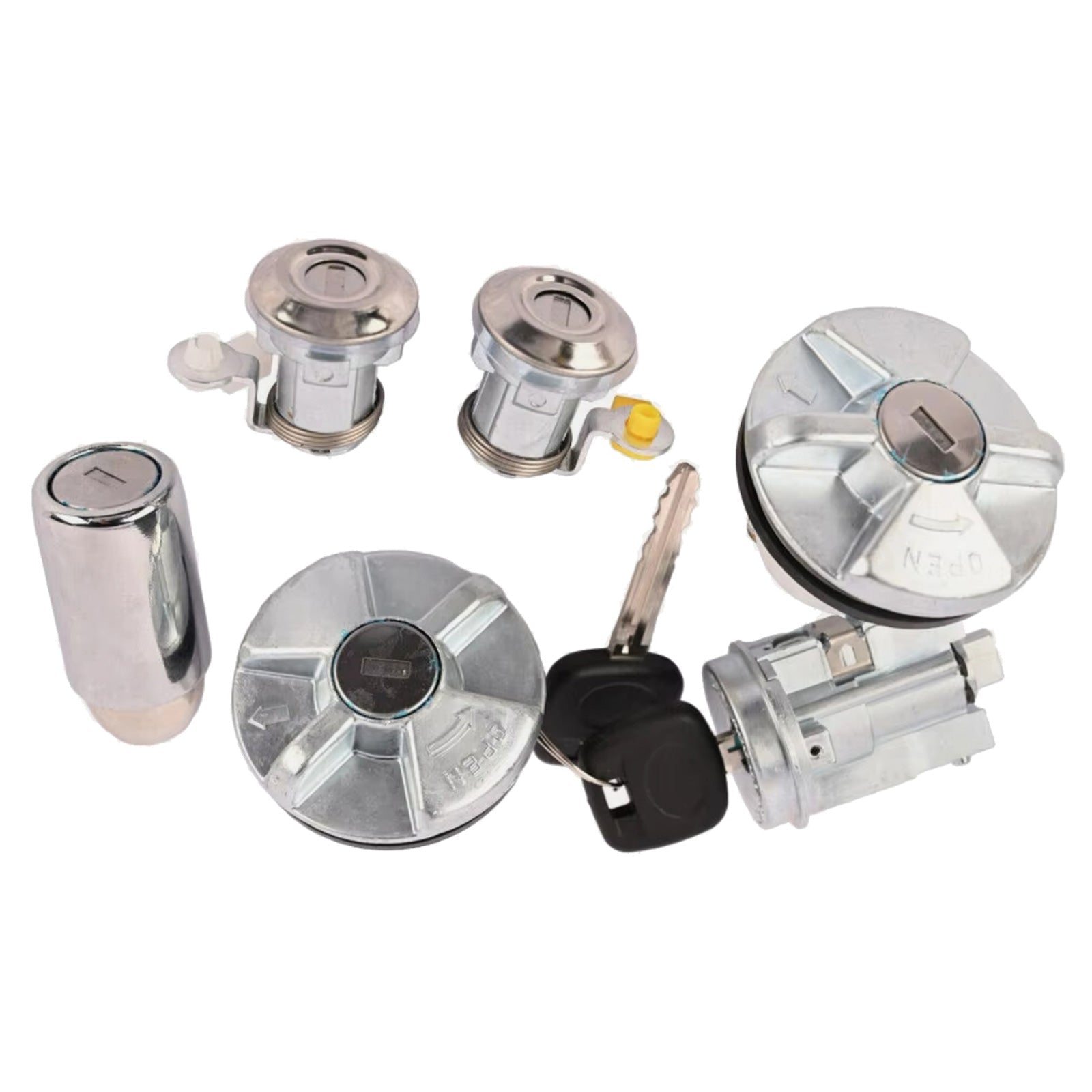 Ignition, Door & Wheel Lock Cylinder Set Suitable For Toyota Land Cruiser GRJ79 6900560C10 - Frazy's Auto Parts