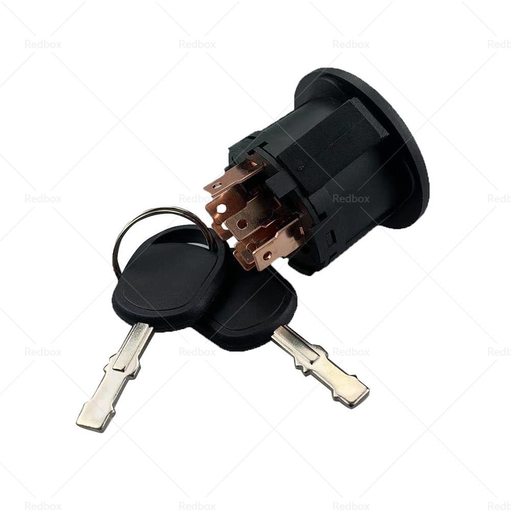 Ignition Switch and Key For Husqvarna Murray John Deere MTD 532163968 GY20074 92 - Frazy's Auto Parts