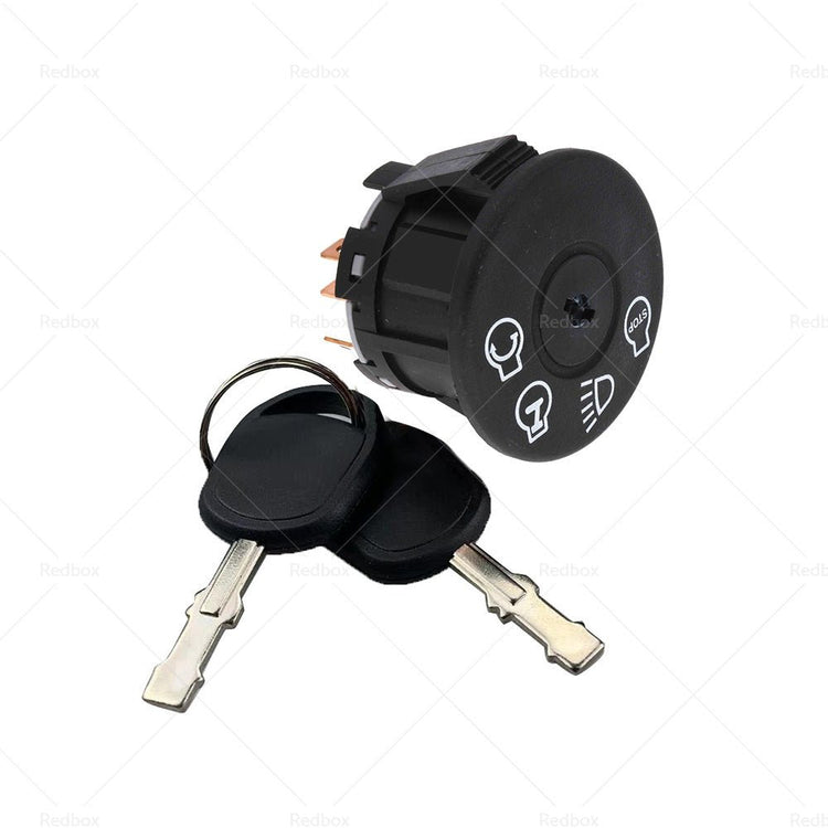 Ignition Switch and Key For Husqvarna Murray John Deere MTD 532163968 GY20074 92 - Frazy's Auto Parts