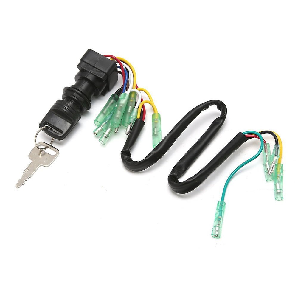 Ignition Switch Key Assy For Yamaha Outboard Motor Control Box 703 - 82510 - 43 - 00 G - Frazy's Auto Parts