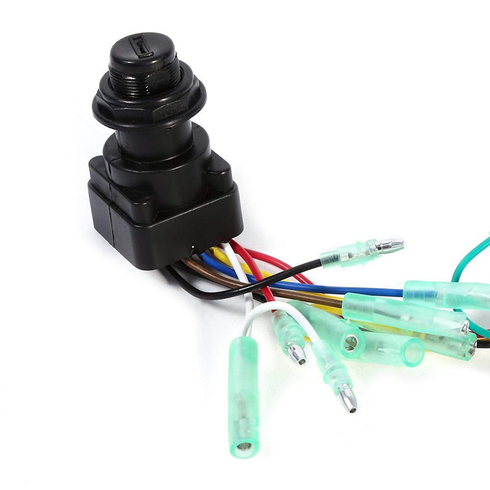 Ignition Switch Key Assy For Yamaha Outboard Motor Control Box 703 - 82510 - 43 - 00 G - Frazy's Auto Parts