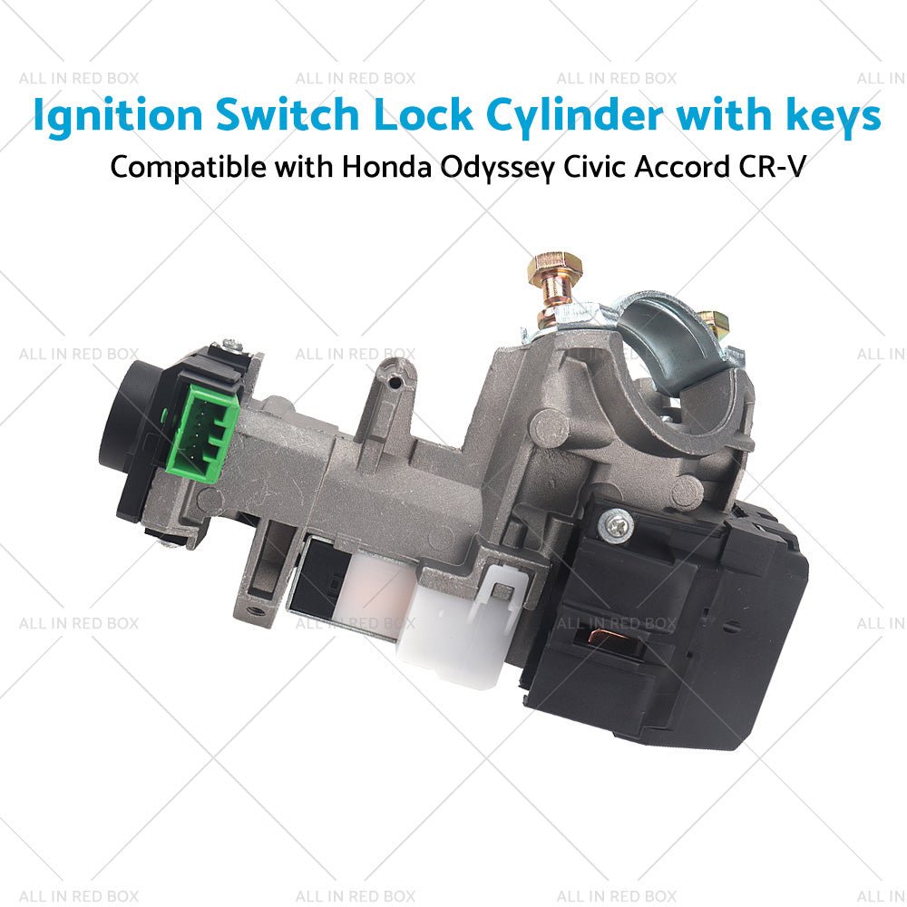 Ignition Switch Lock Cylinder w Key ID48 Suitable For Honda Civic Accord CRV - Frazy's Auto Parts