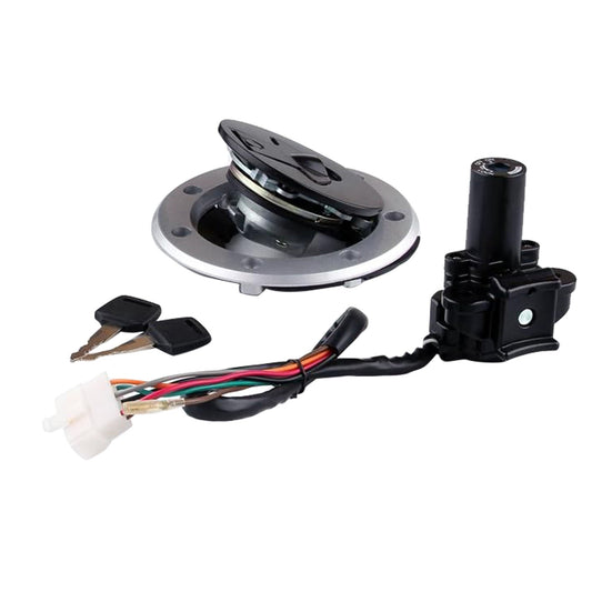 Ignition Switch Lock & Fuel Gas Cap Key Set Suitable For Kawasaki ZZR 400 / ZZR 600 / ZXR 400 / ZXR 750 - Frazy's Auto Parts