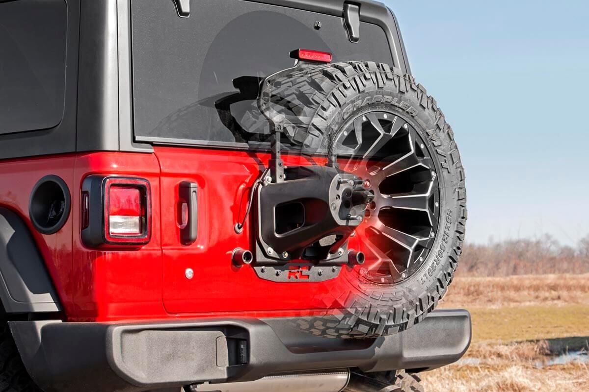 Rough Country 10526 JL Jeep 18-20 Spare Tyre relocation bracket