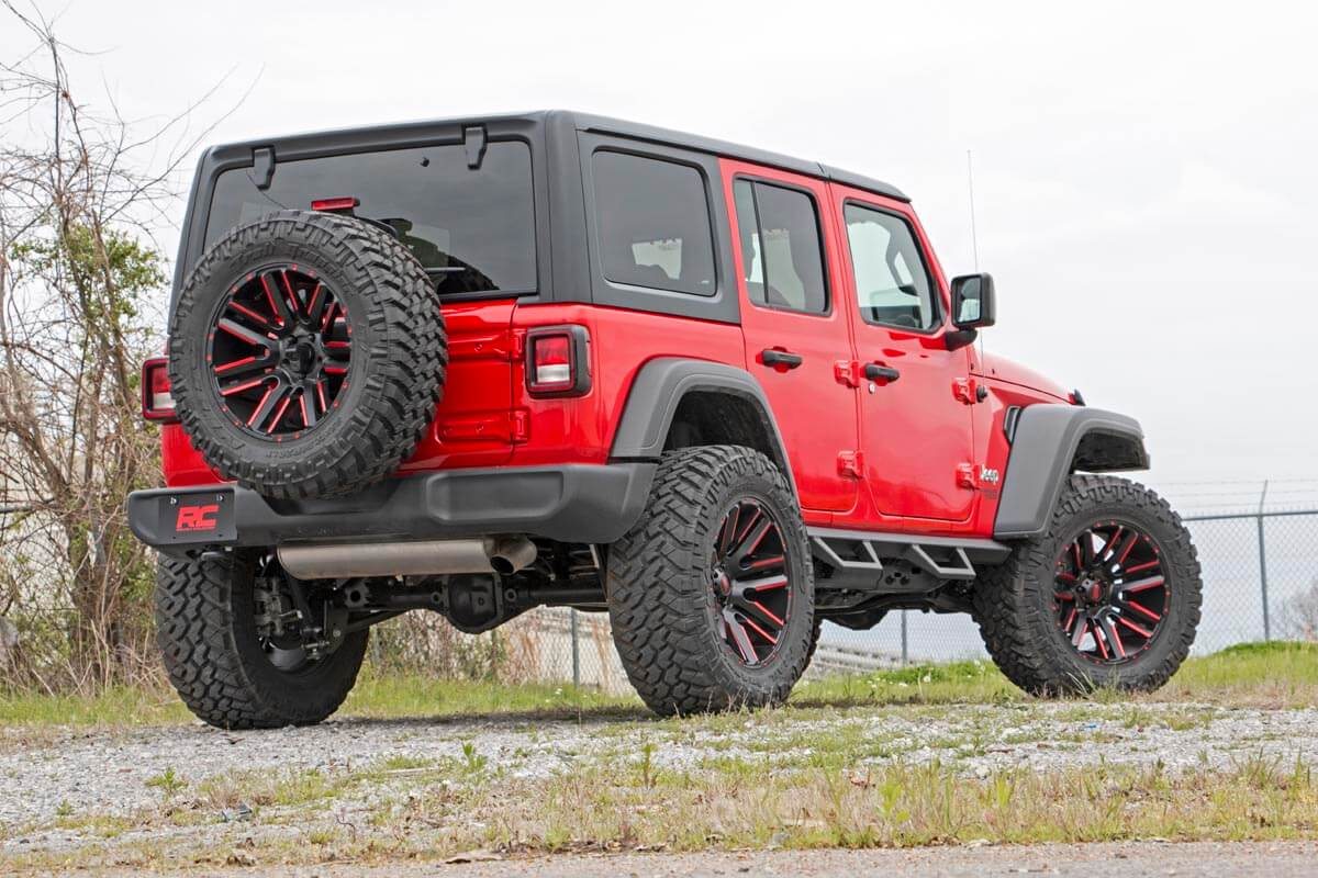 Contoured Drop Steps 4 Door Jeep Wrangler JL (21-25)/Wrangler Unlimited (18-25)