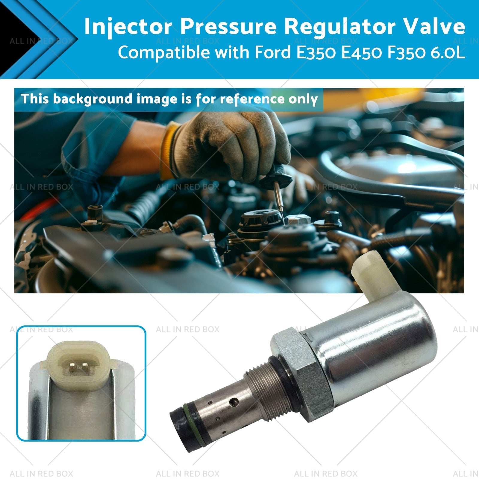 Injector Pressure Regulator Valve Suitable for 03 - 10 Ford E350 E450 F350 6. 0L - Frazy's Auto Parts